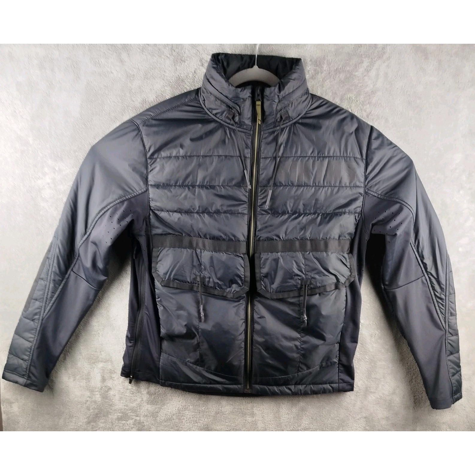 Viktos Zerodark Insulated Jacket Mens Medium Navy Full Zip Tactical Hooded